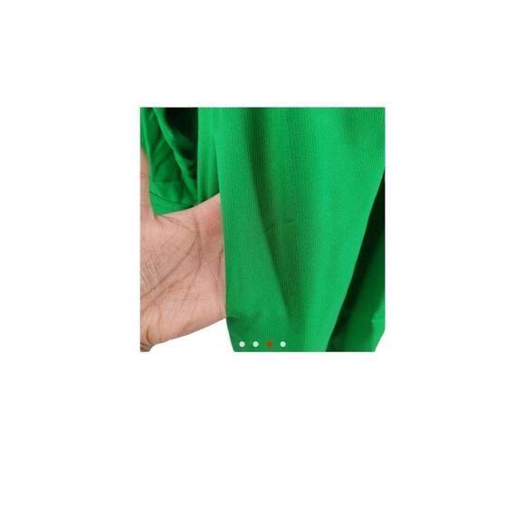 Stanley Sherman for Neiman Marcus | Vintage Green Silk Dress | Circa 1980s - Picture 3 of 8